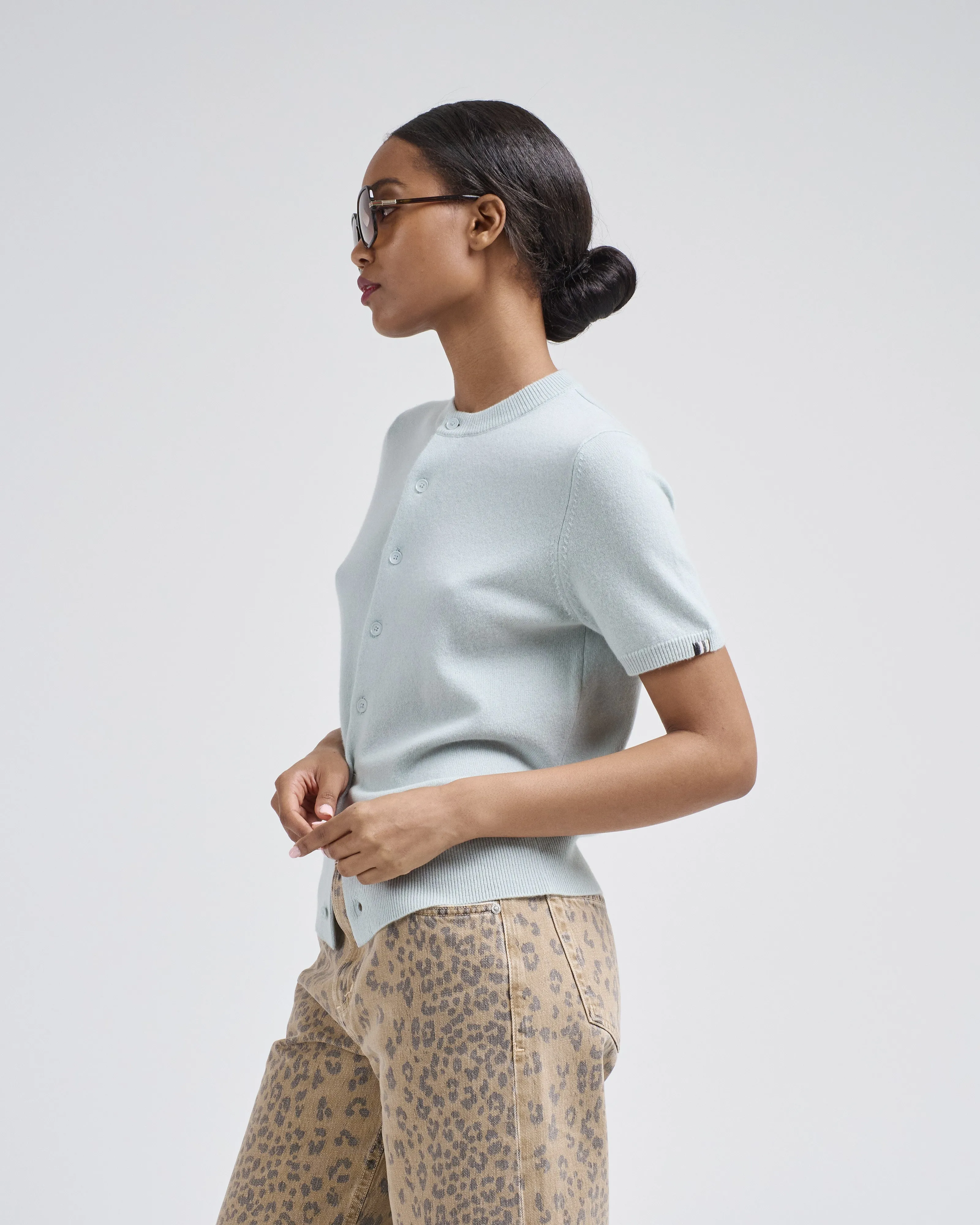 short sleeve cardi
