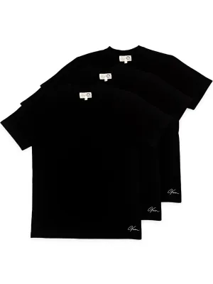 Signature Black 3-Pack Tees