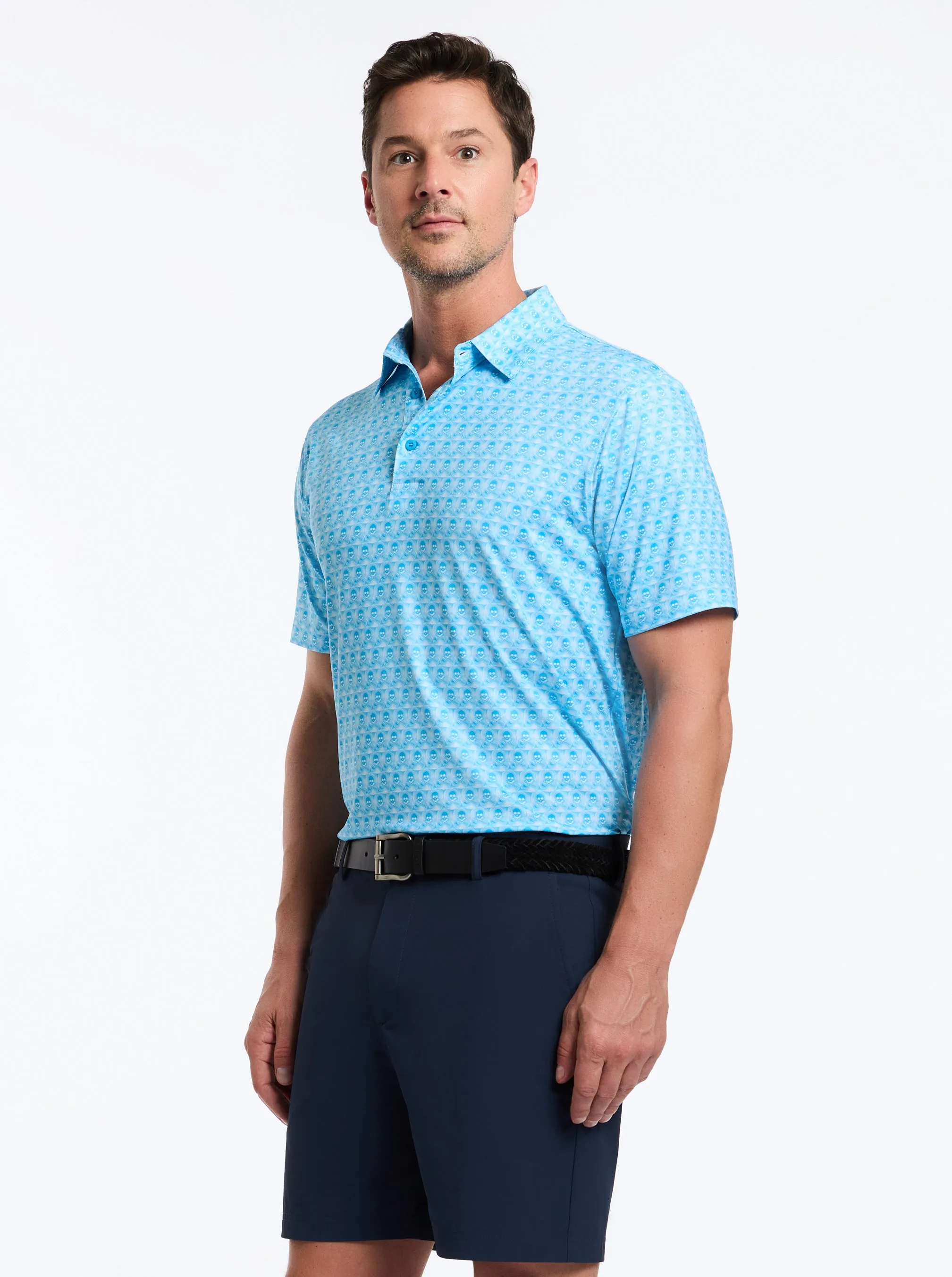 SKULL SWING SHORT SLEEVE POLO