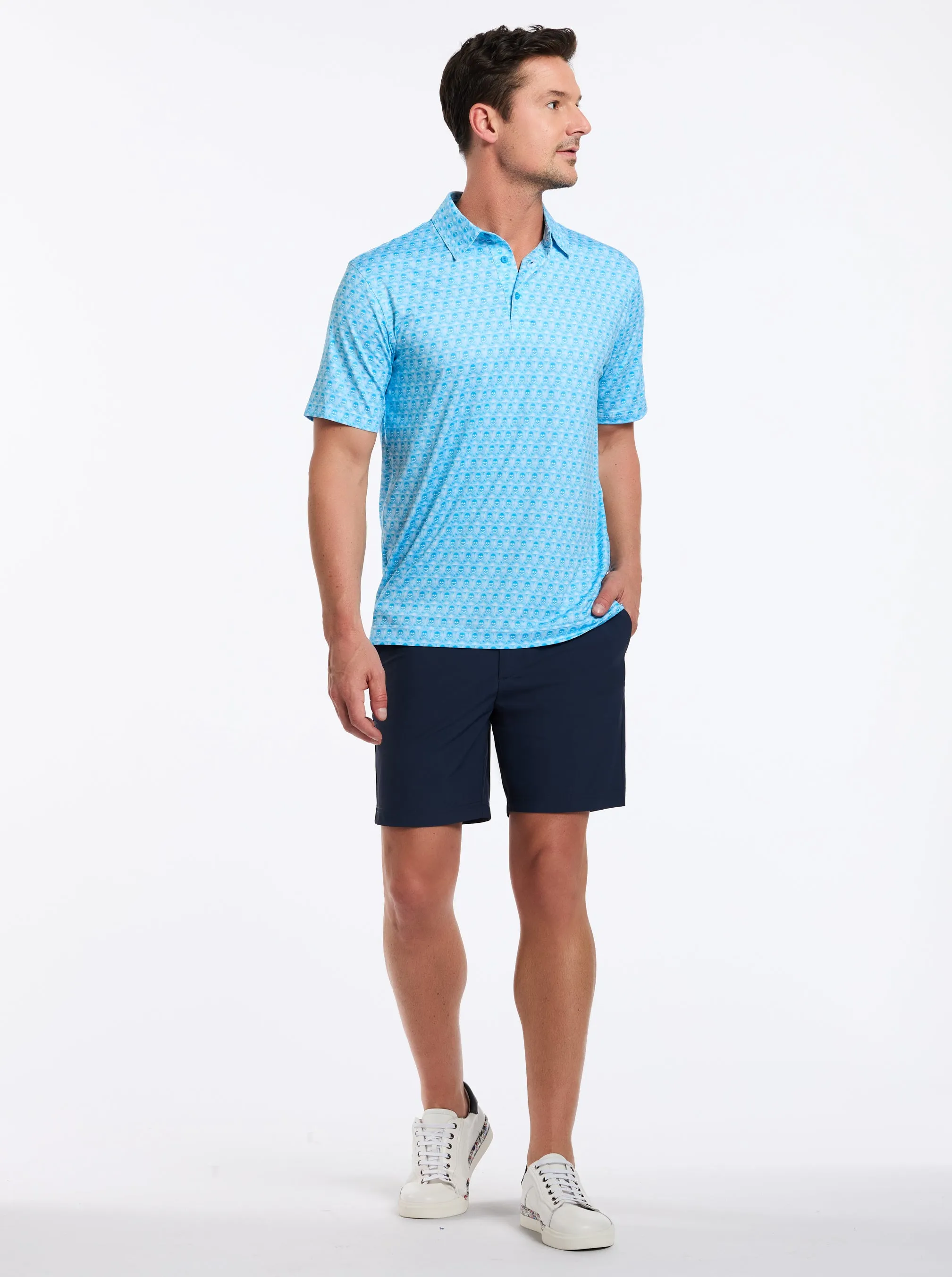 SKULL SWING SHORT SLEEVE POLO