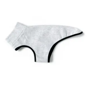 Sleeveless Dog Sweater - Light Grey