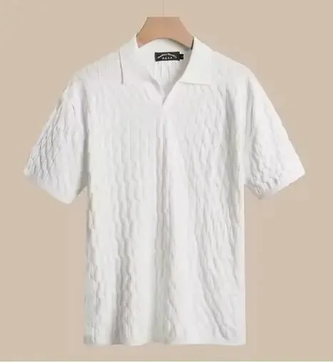 Slim Fit Knitted Polo Shirt