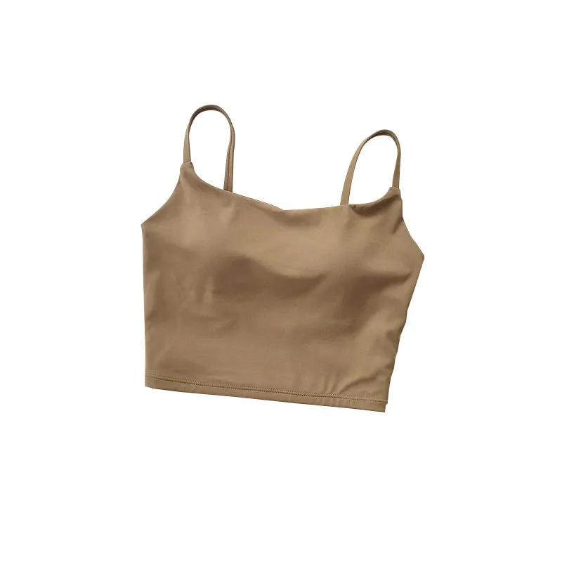 Small Sling Vest Integrated Sports Bra for Women