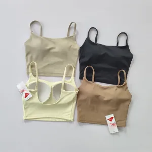 Small Sling Vest Integrated Sports Bra for Women