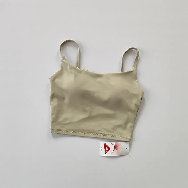Small Sling Vest Integrated Sports Bra for Women
