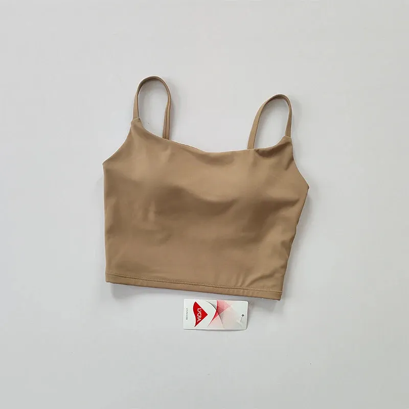 Small Sling Vest Integrated Sports Bra for Women