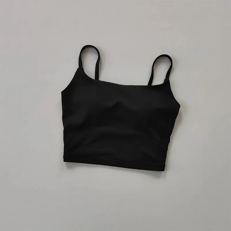 Small Sling Vest Integrated Sports Bra for Women