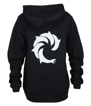 Solid Youth Zip Hooded Sweatshirt
