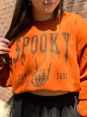 Spooky Season Graphic Sweatshirt