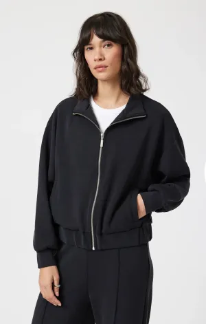 Sporty Luxe Tencel™ Full Zip Sweatshirt