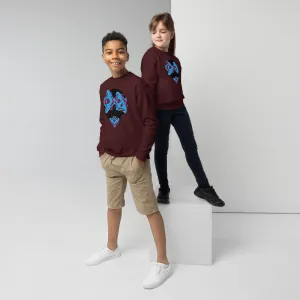 Stargazer Youth Maroon crewneck sweatshirt