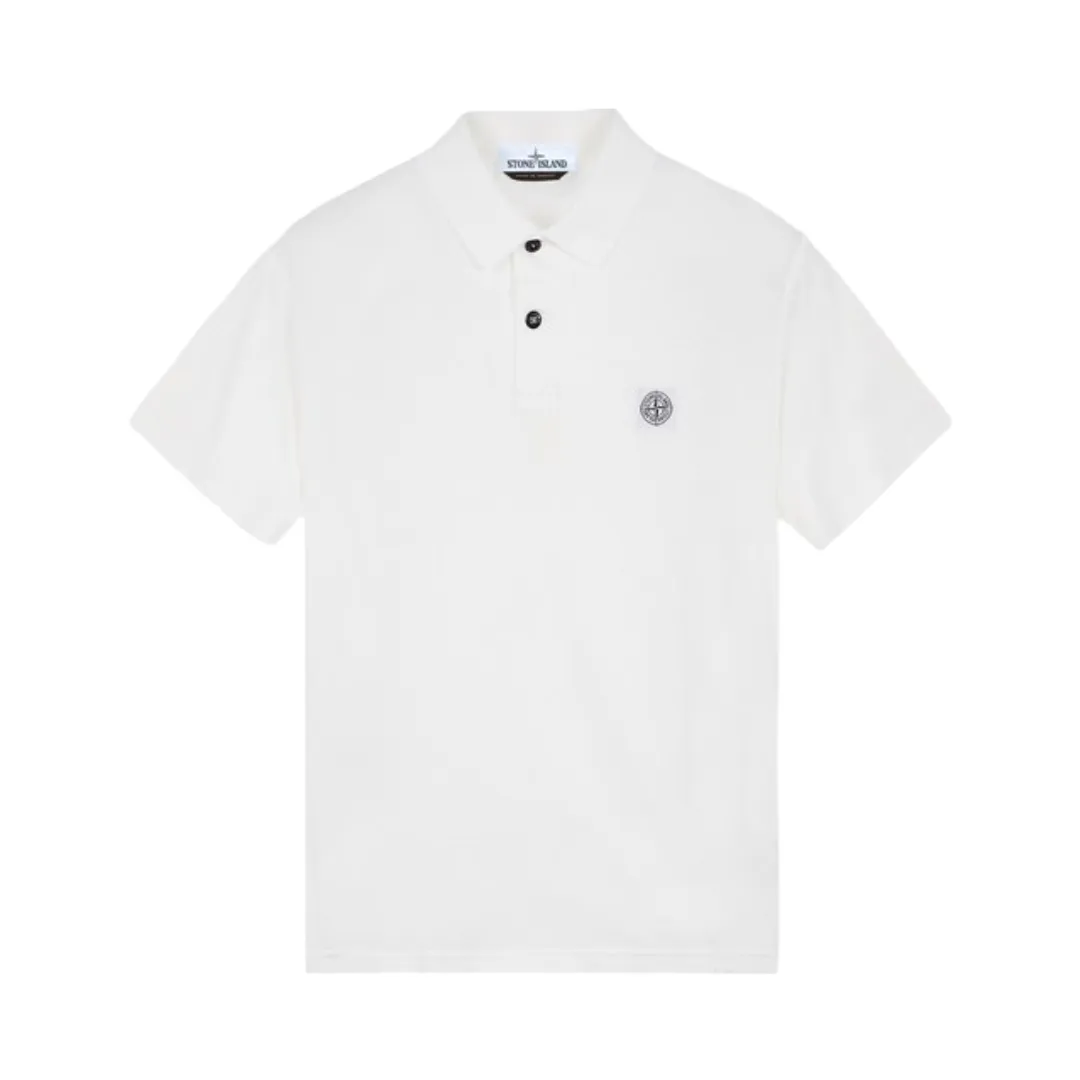 STONE ISLAND 20557 ORGANIC COTTON JERSEY_ 'FISSATO' EFFECT