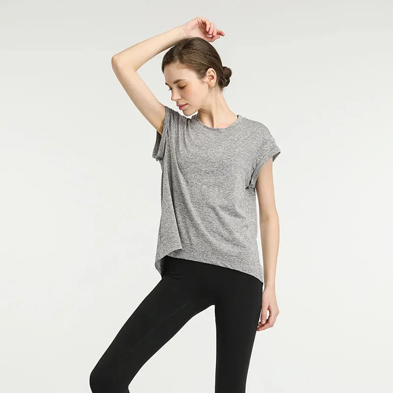 Stown Temperament Quick Drying Sportswear T-shirt - Fashion Yoga Vest for Women, Sexy Back Top, Fitness Suit Female