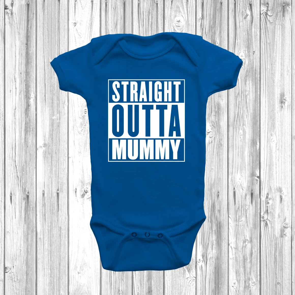 Straight Outta Mummy Baby Grow