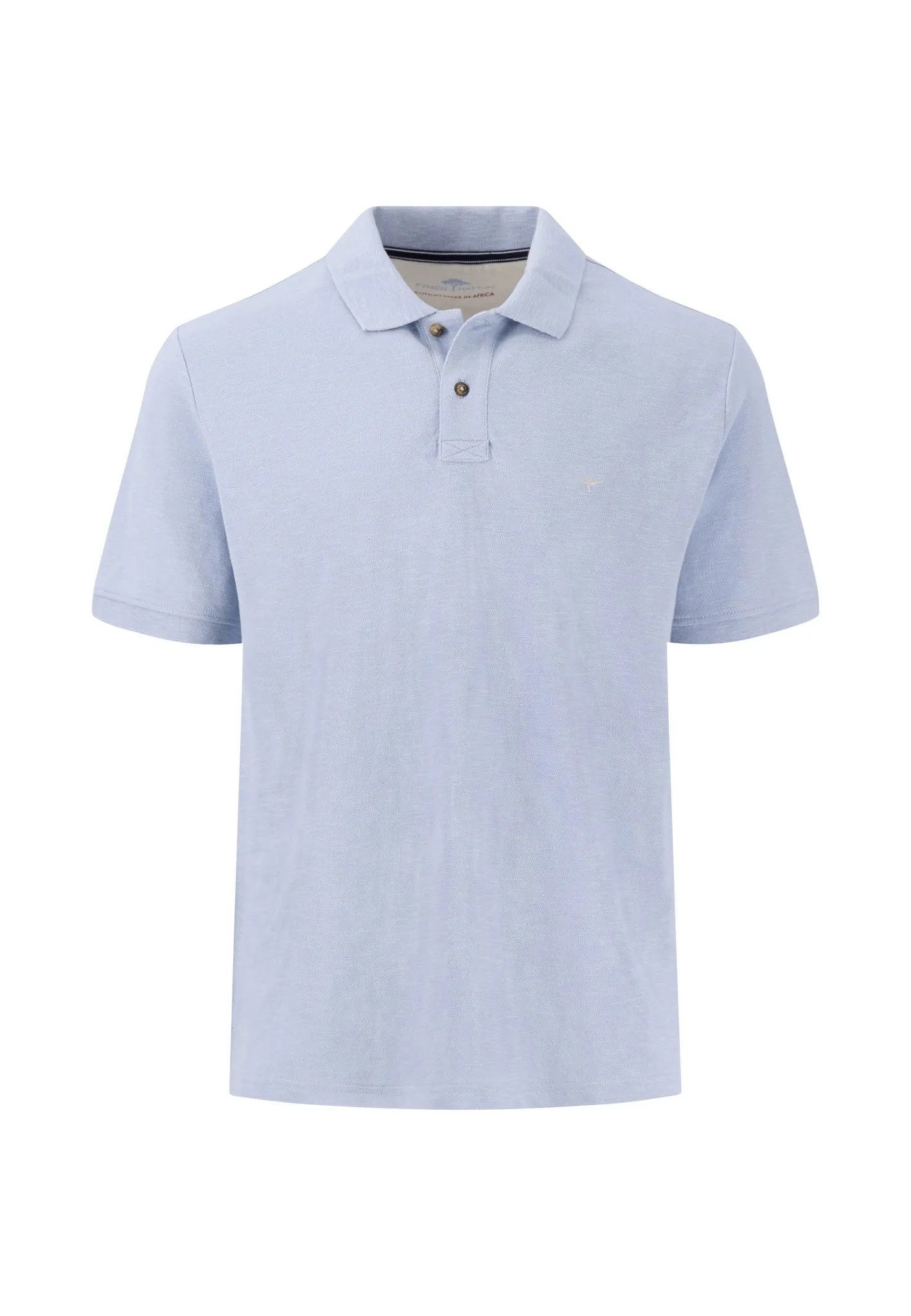 Strick Poloshirt aus Baumwolle mit Logo Detail