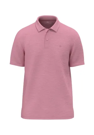 Strick Poloshirt aus Baumwolle mit Logo Detail