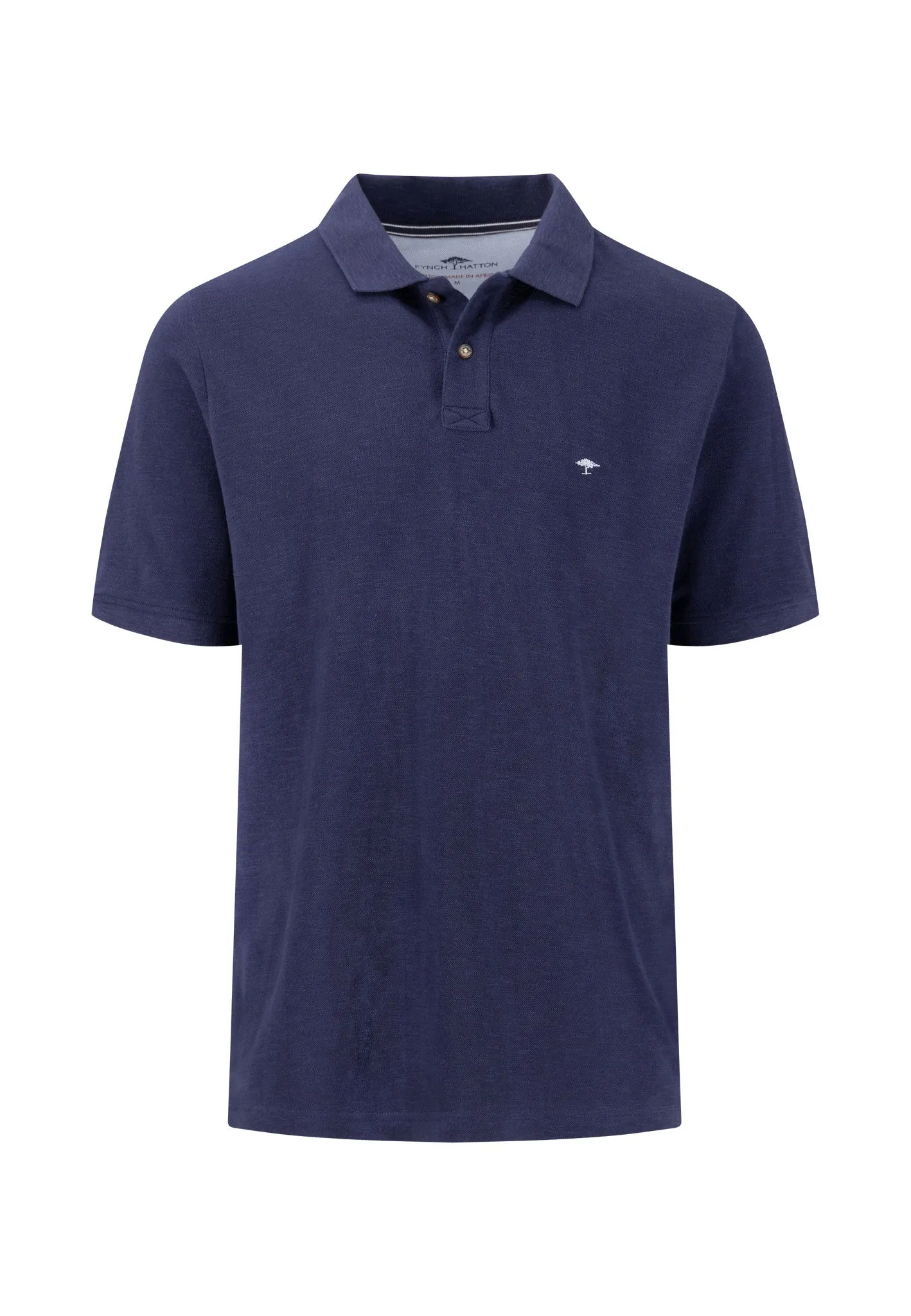Strick Poloshirt aus Baumwolle mit Logo Detail