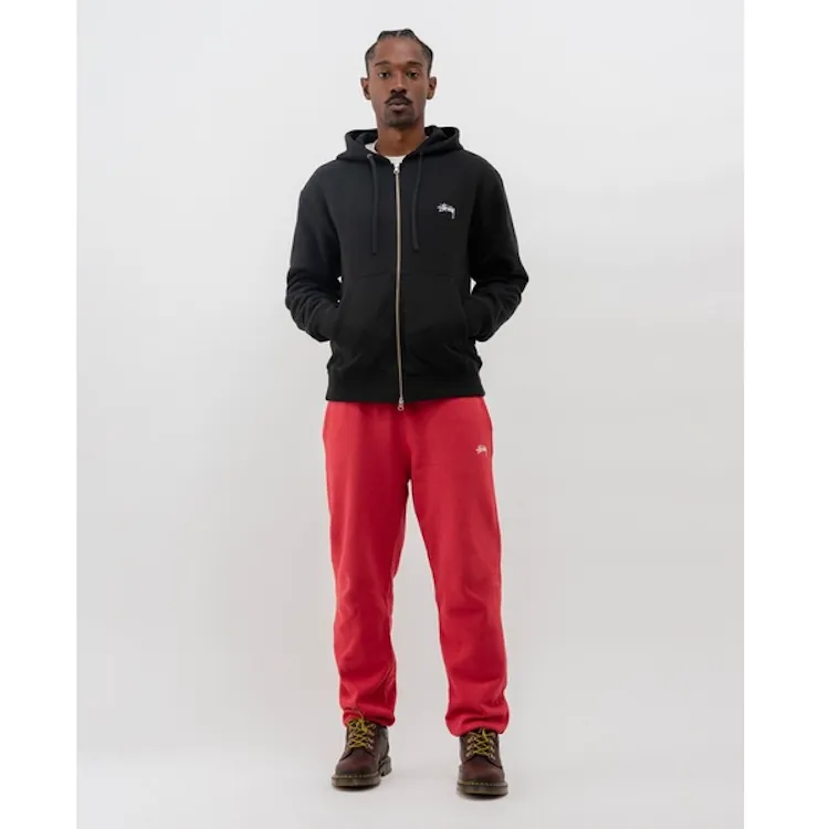 Stussy Thermal Zip Hoody Black