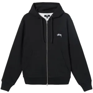 Stussy Thermal Zip Hoody Black