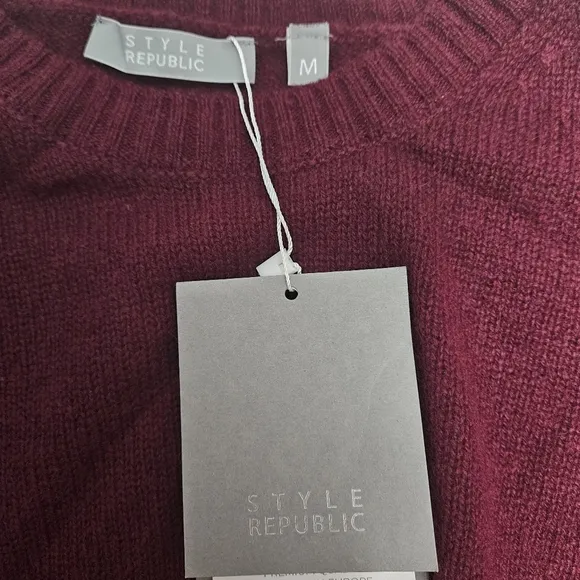 Style Republic 100% Cashmere Sweater M
