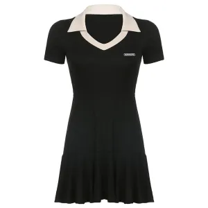 Such Cute Slim Polo Dress SD01785