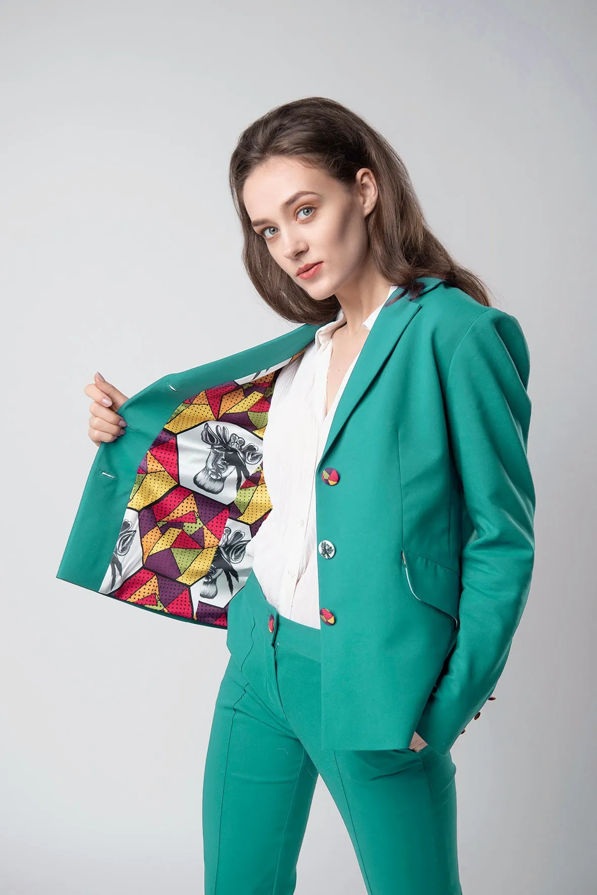 Suit Blazer & Trousers Set