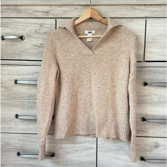 Super soft and cozy Lambs wool &amp; Rabbit hair mix sweater size L By Old Navy