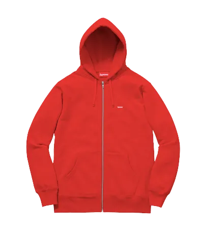 Supreme Small Box Logo Zip Up Hooded Sweatshirt FW17 (FW17SW43) Men Sizes M-XL