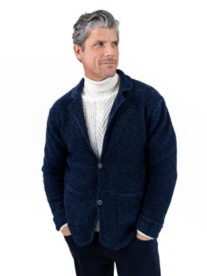 SWEATER BLAZER (NAVY) - 7 DOWNIE