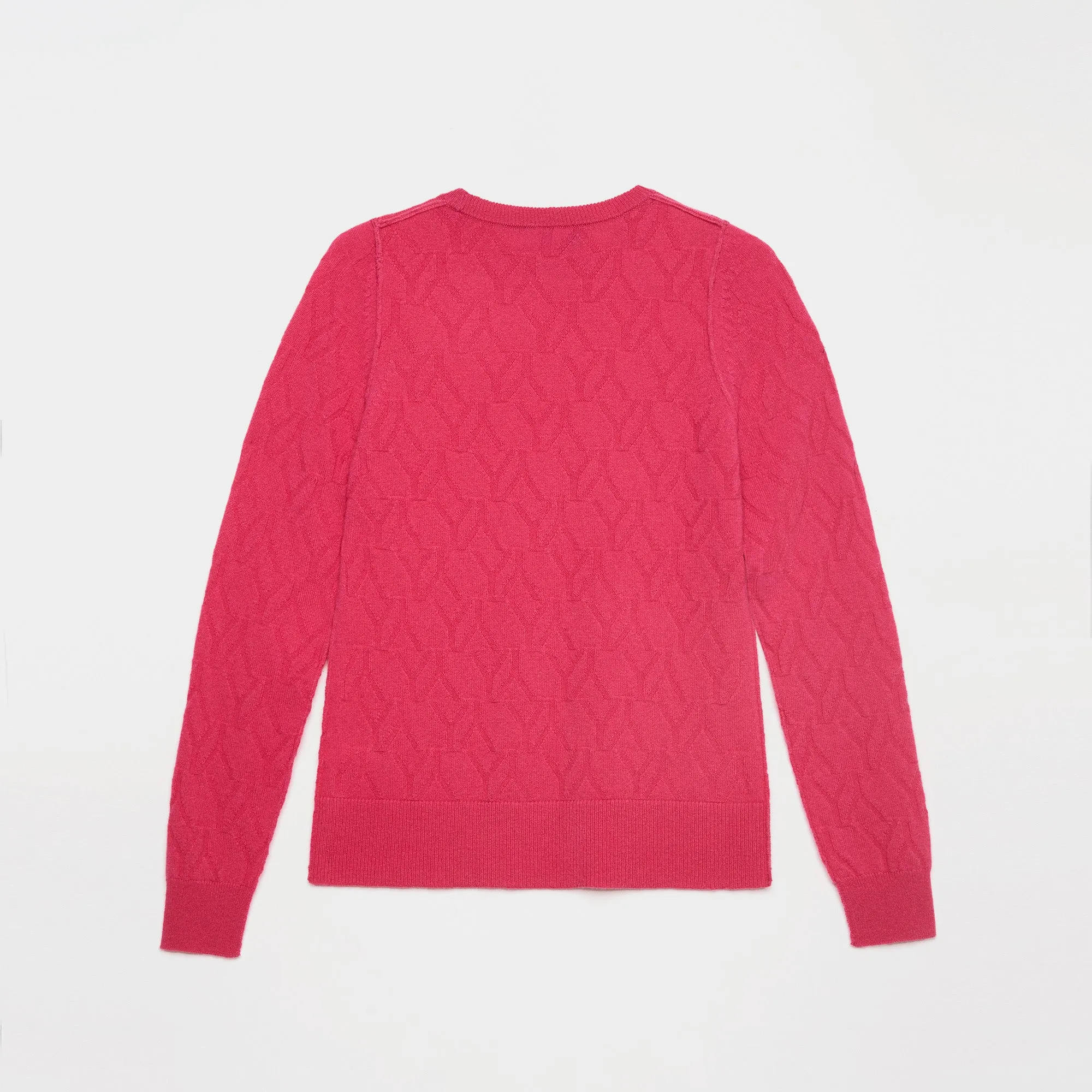 Sweater Cashmere Fuchsia YY Logomania