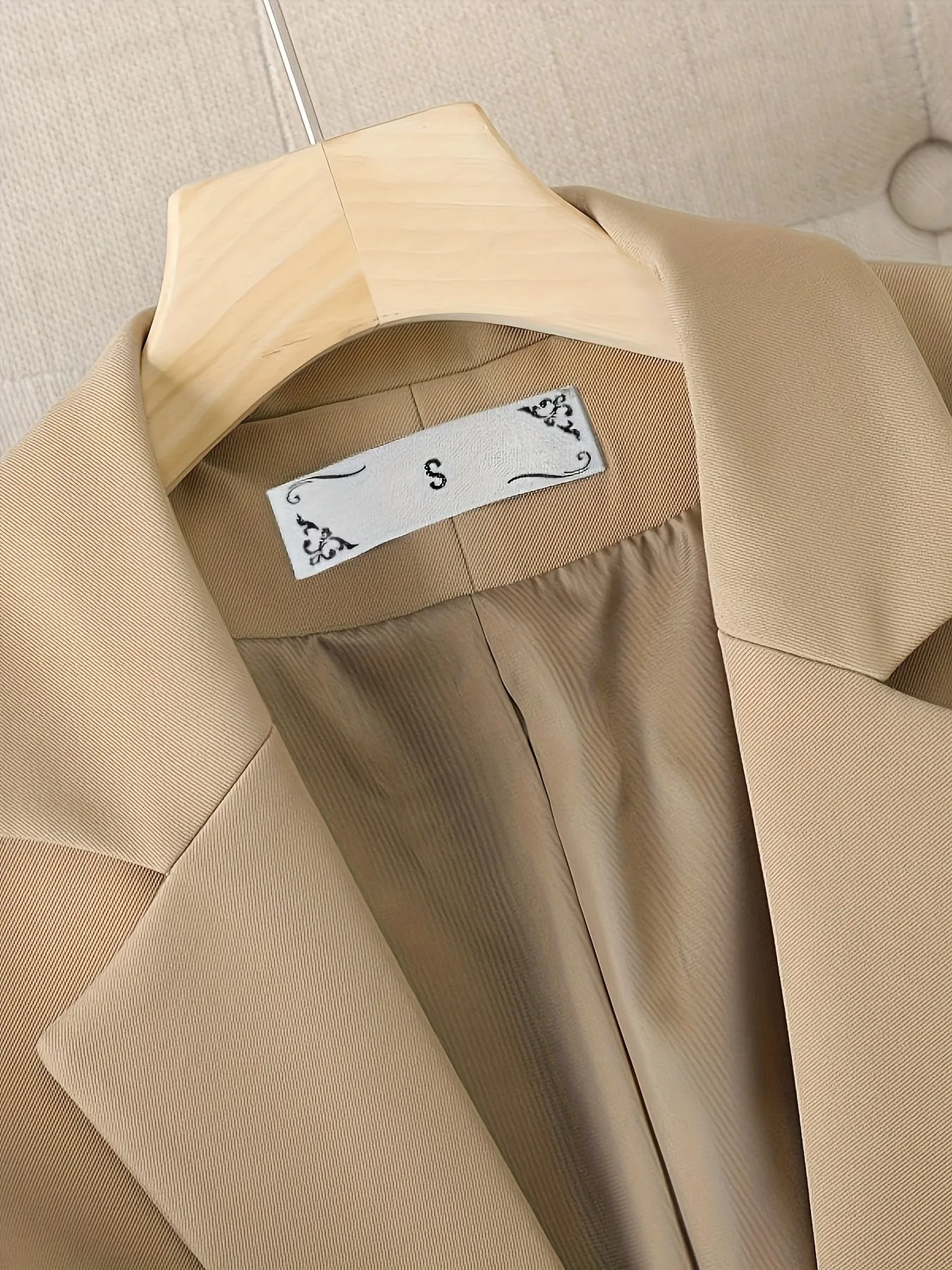 TailorCraft™ | Women's Classic Single-Button Blazer | Tailored Fit, Lightweight Fabric & Versatile Style
