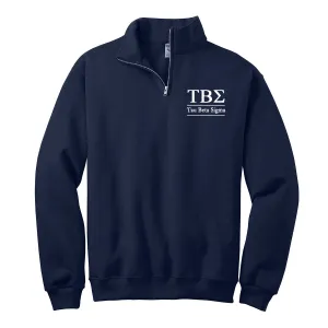 Tau Beta Sigma Quarter Zip Pullover