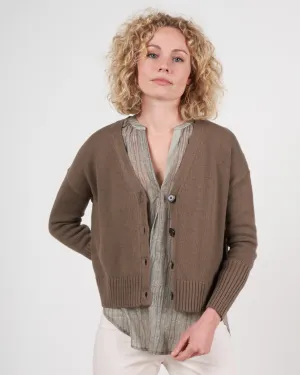 taylor cotton cashmere buttondown - cypress