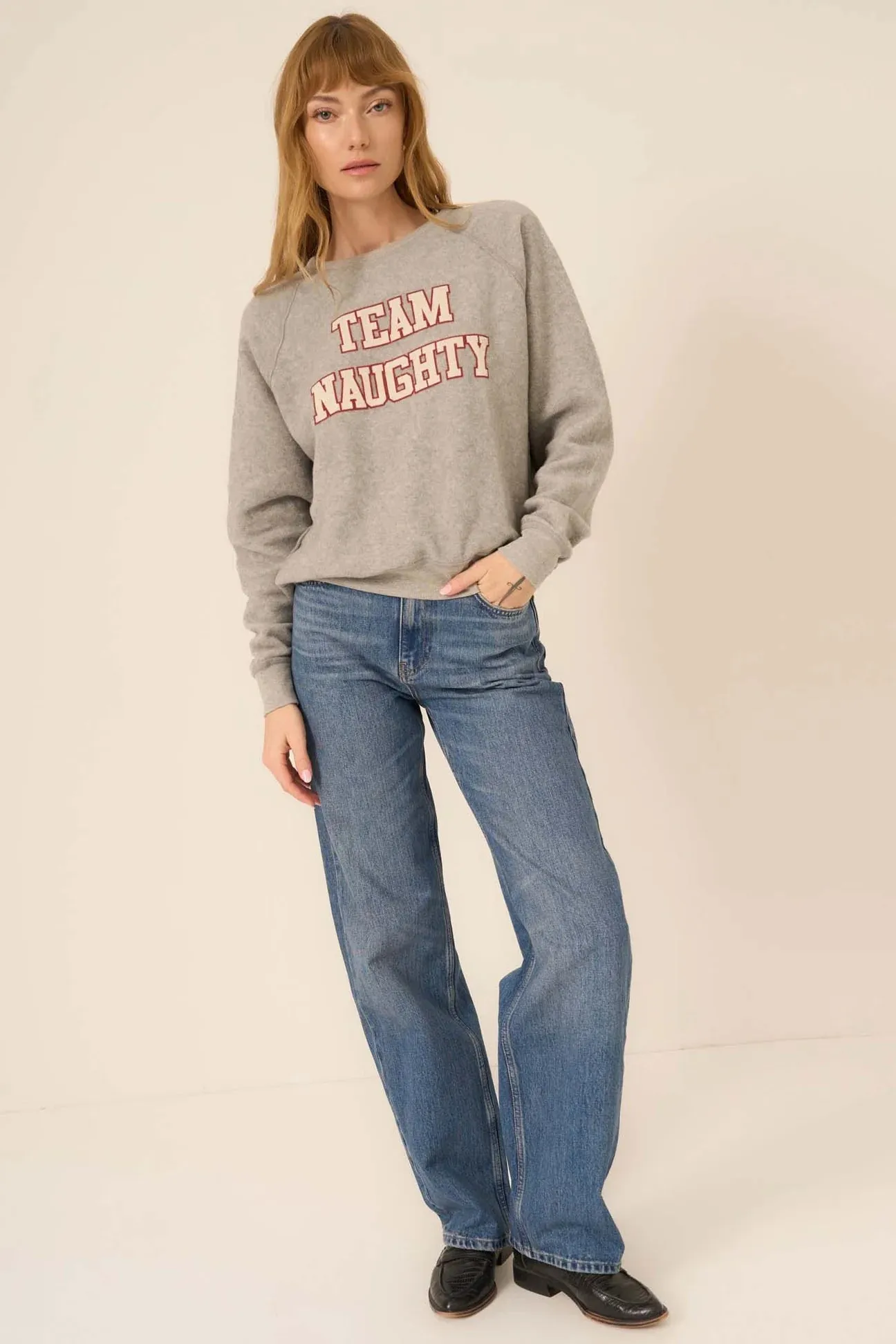 Team Naughty/Team Nice Reversible Sweatshirt