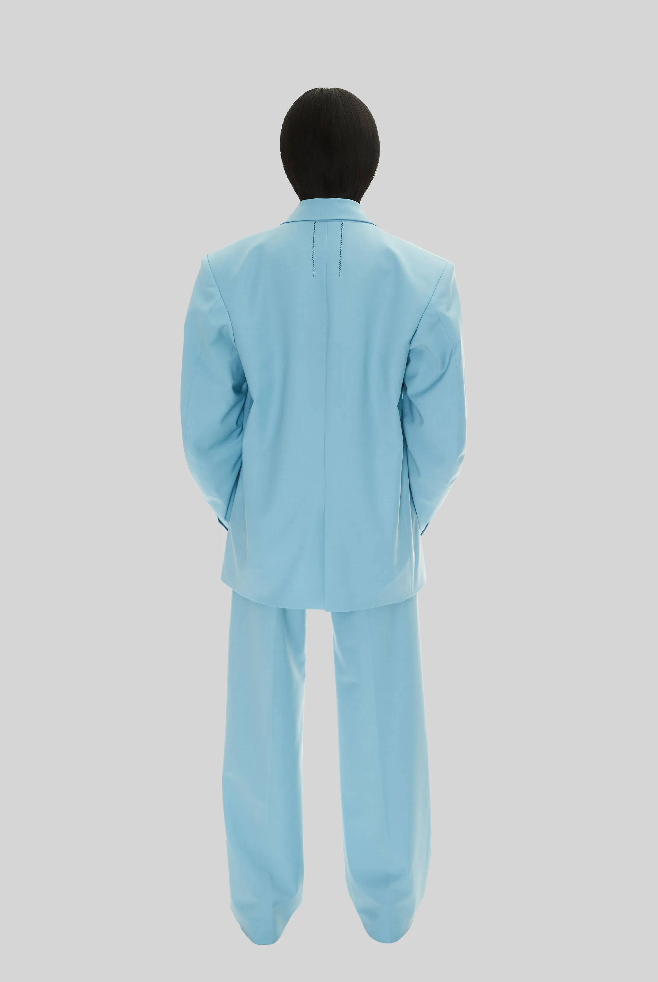Tempre Suit Jacket in Office Blue