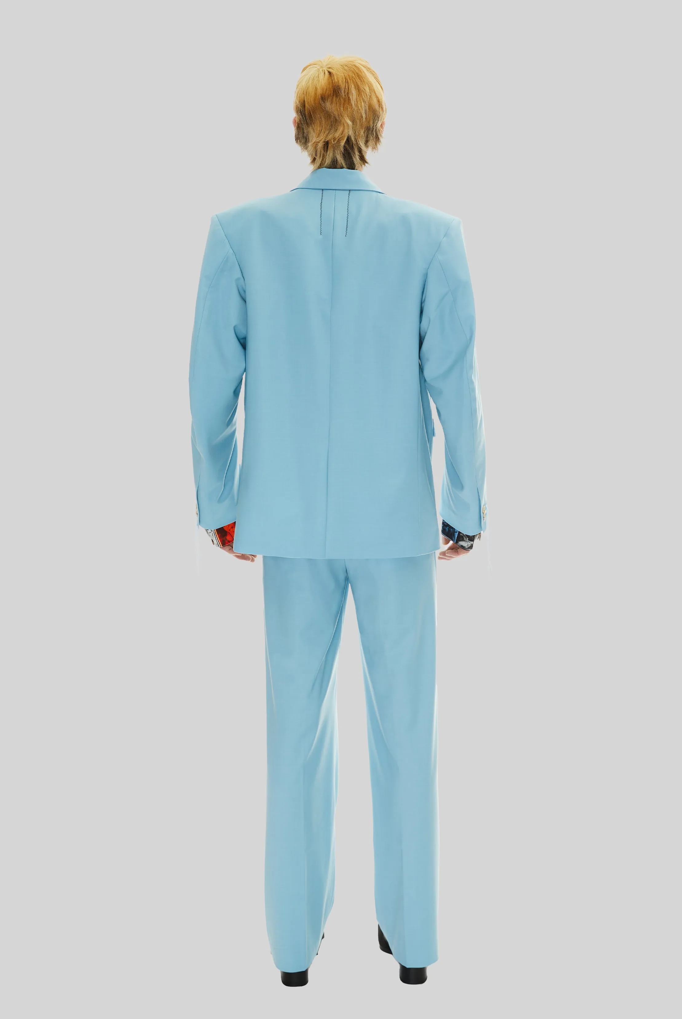 Tempre Suit Jacket in Office Blue