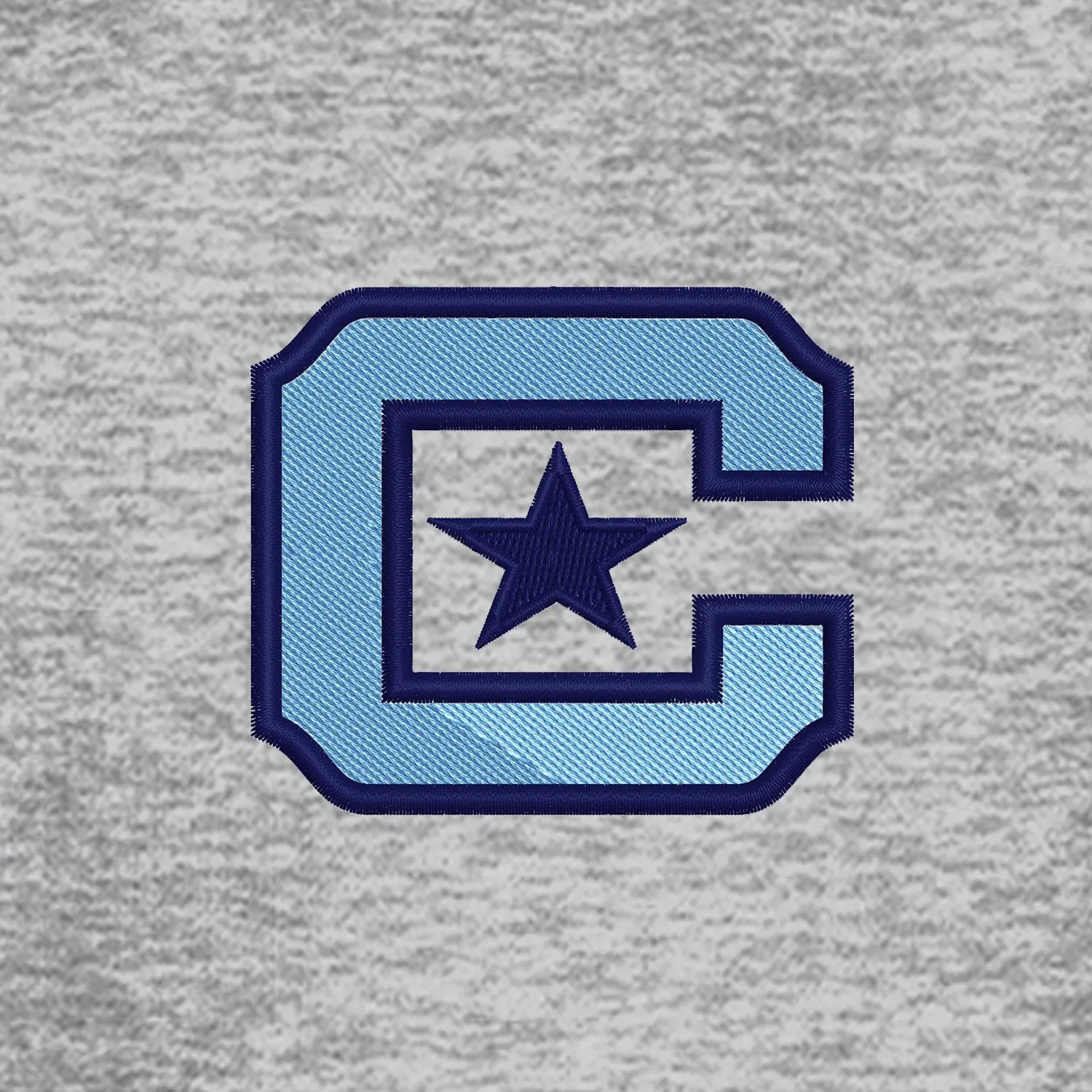 The Citadel Block C Core Fleece Full-Zip Hooded Sweatshirt