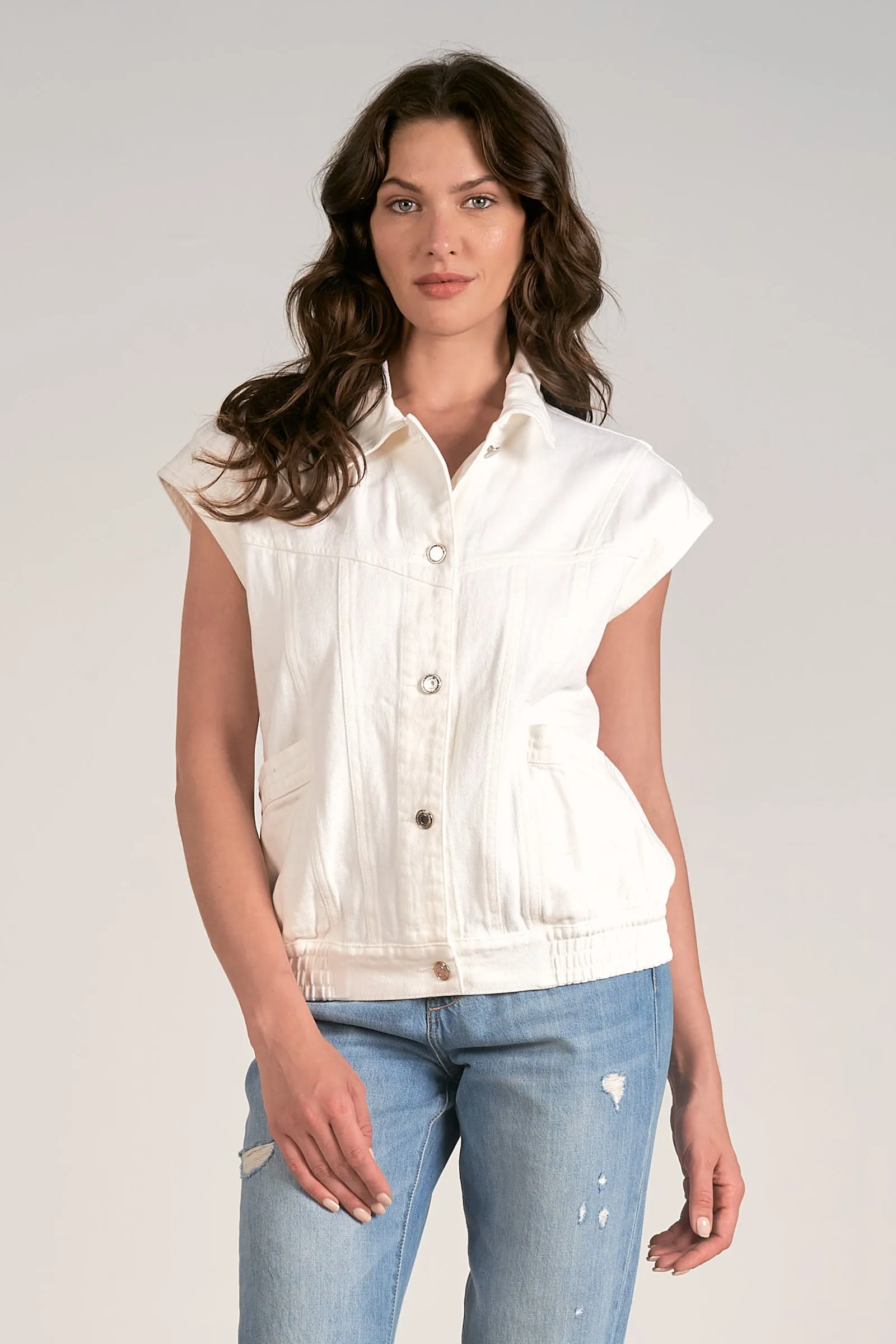 The Kiera Denim Vest