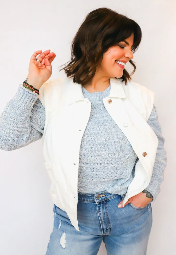 The Kiera Denim Vest