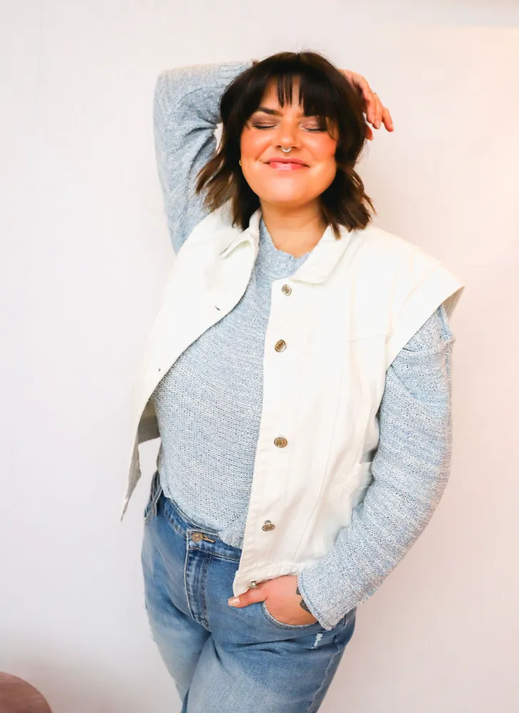 The Kiera Denim Vest