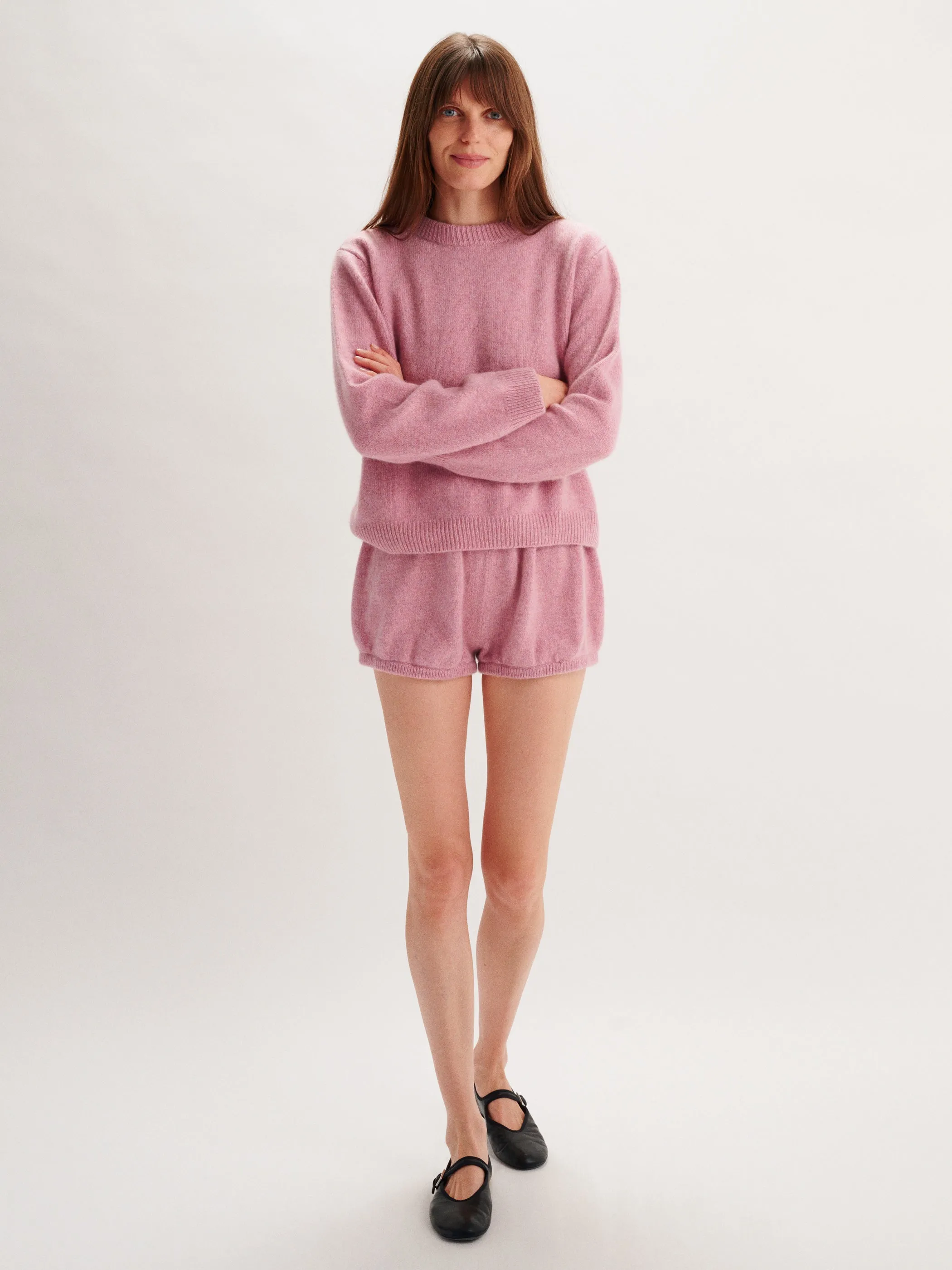 The Kismet Crewneck Sweater in Cashmere