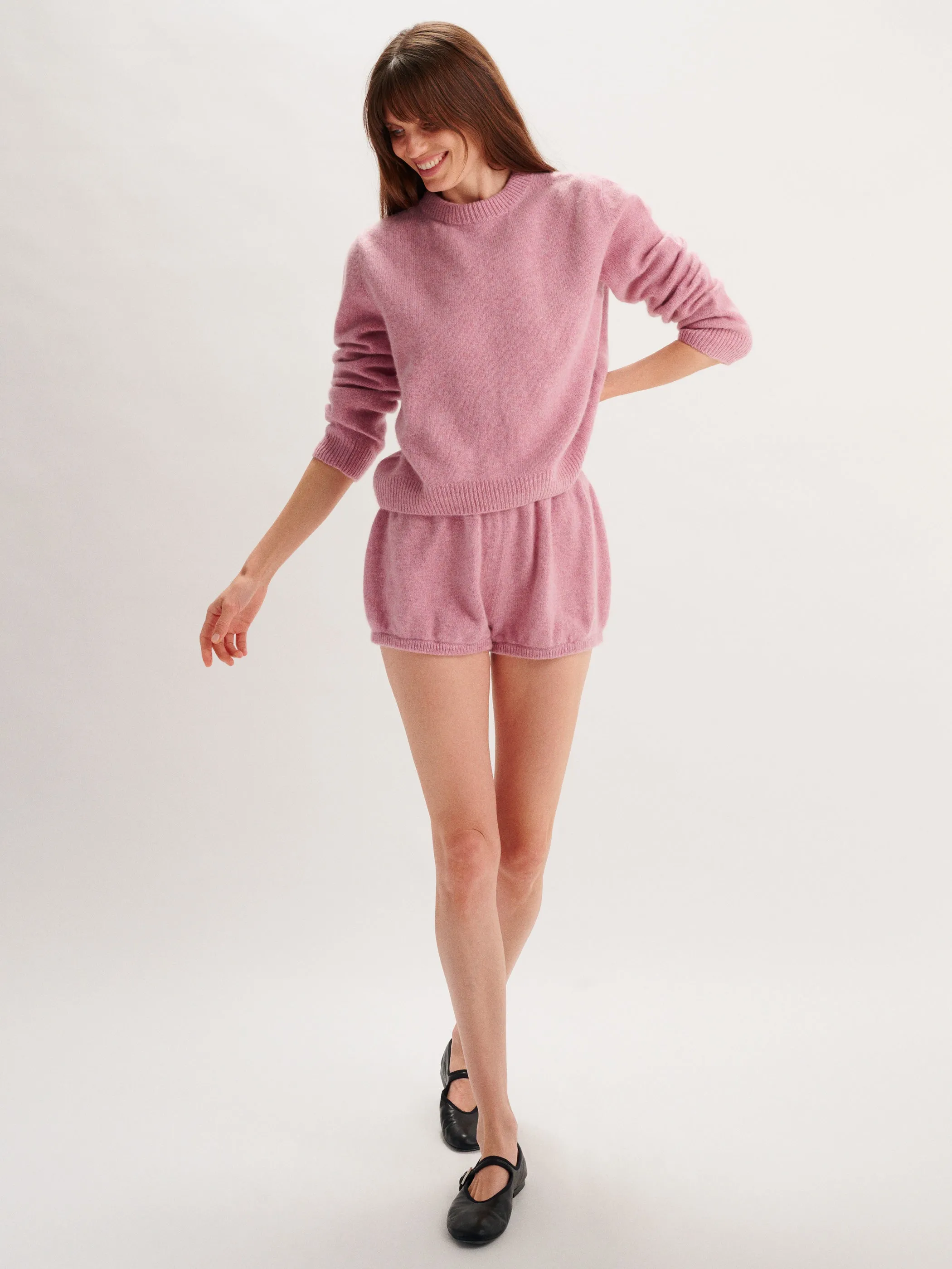 The Kismet Crewneck Sweater in Cashmere
