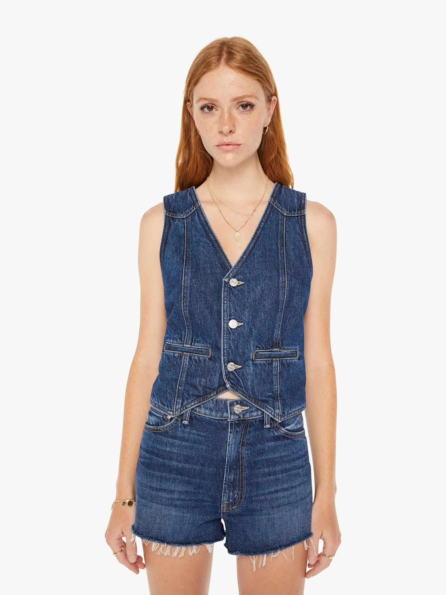 The Masked Rider Denim Vest