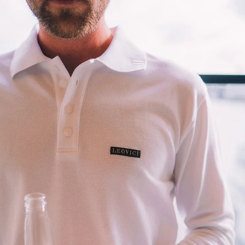 The Original Polo - Long Sleeve - White