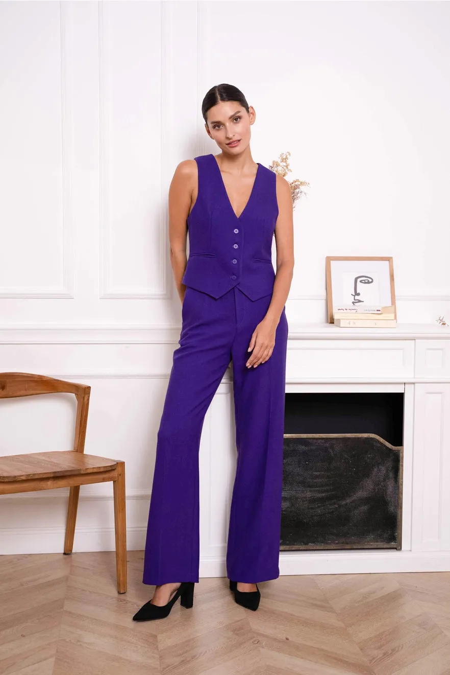 The Purple V Pant
