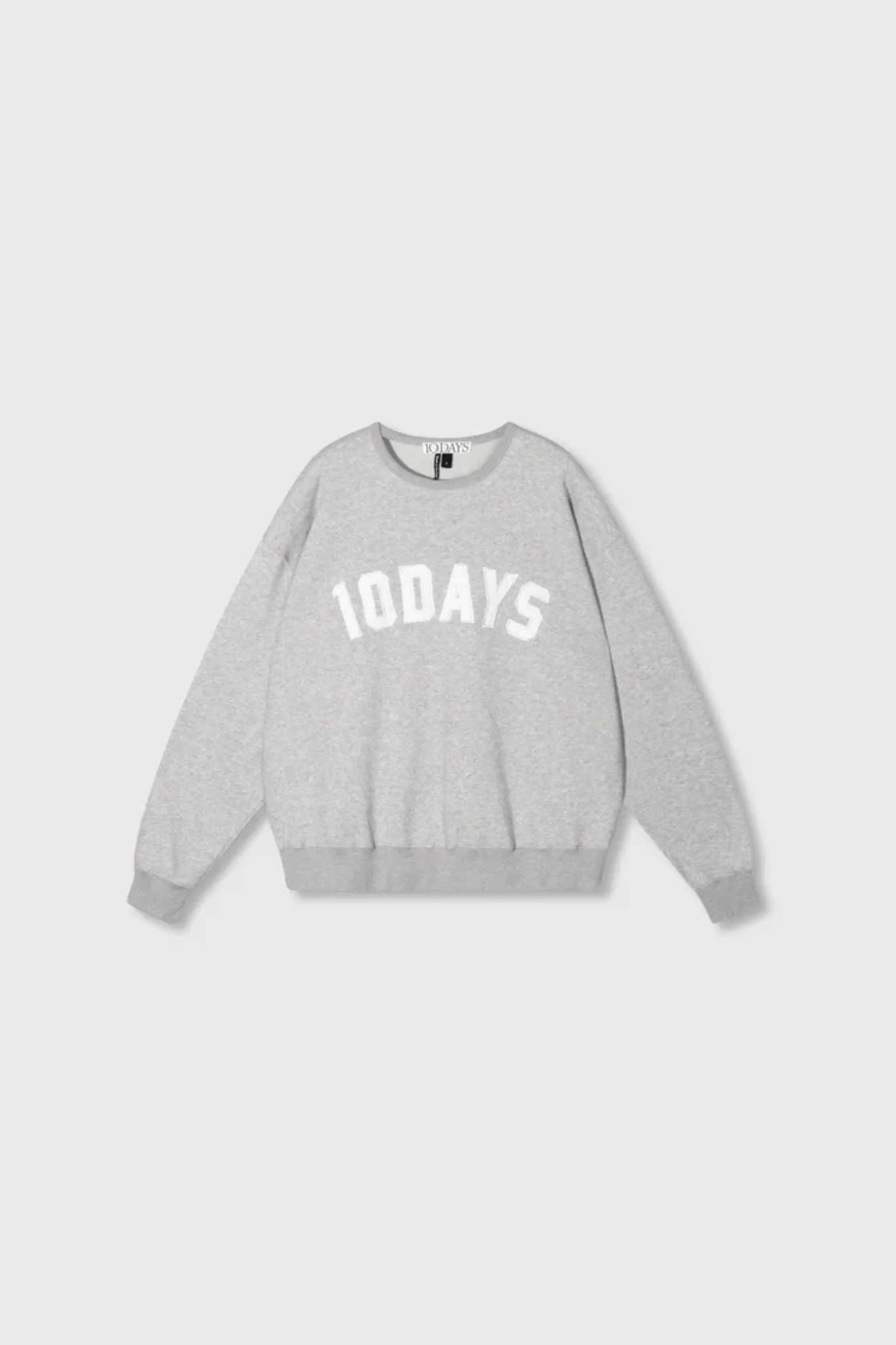 THE STATEMENT SWEATER - LIGHT GREY MELEE