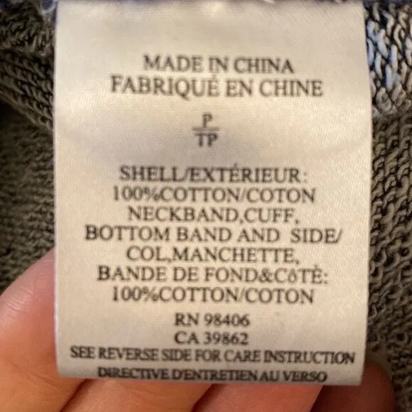 Theory Cotton Crewneck “Corbin B” Sweater sz XS
