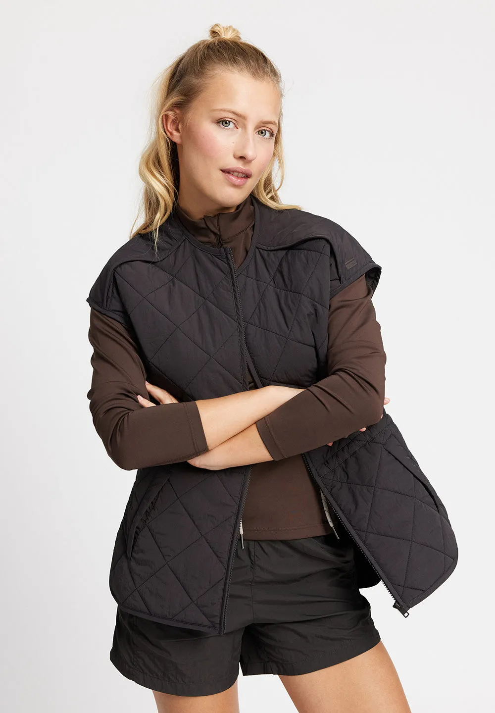 Thermo Gilet Le Mans - almost black