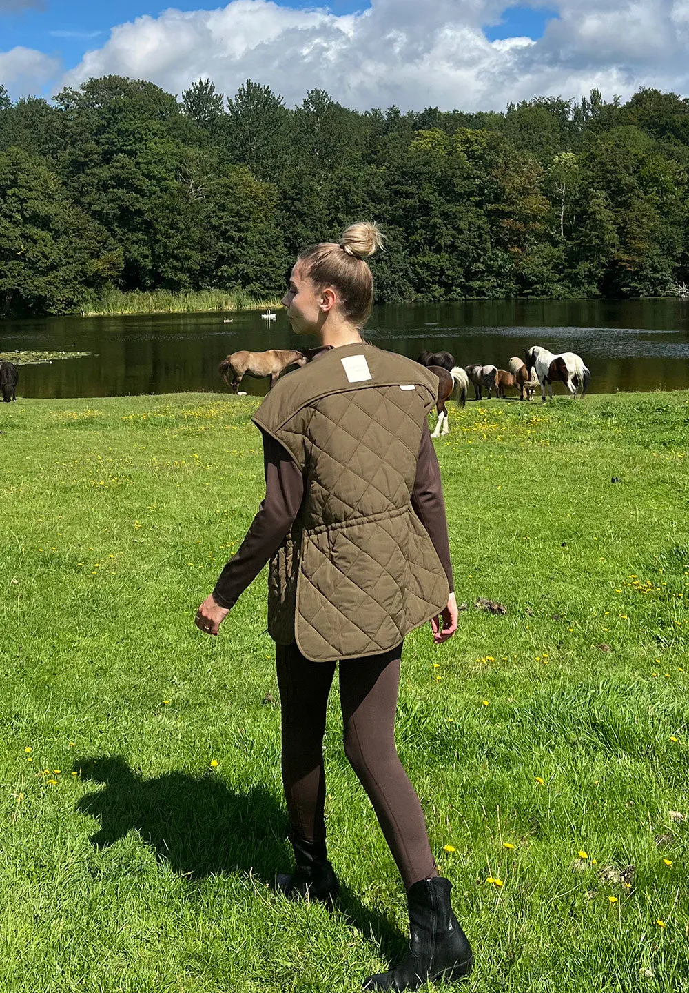 Thermo Gilet Le Mans - deep olive