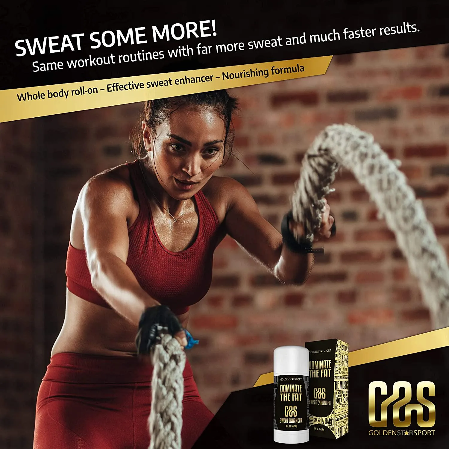 Thermogenic Sweat Stick Roll - GSS Workout Enhancer